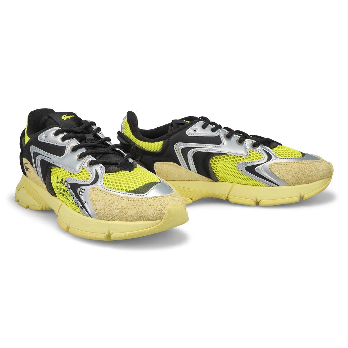 Mens L003 Neo Contrasted Sneaker - Yellow/White