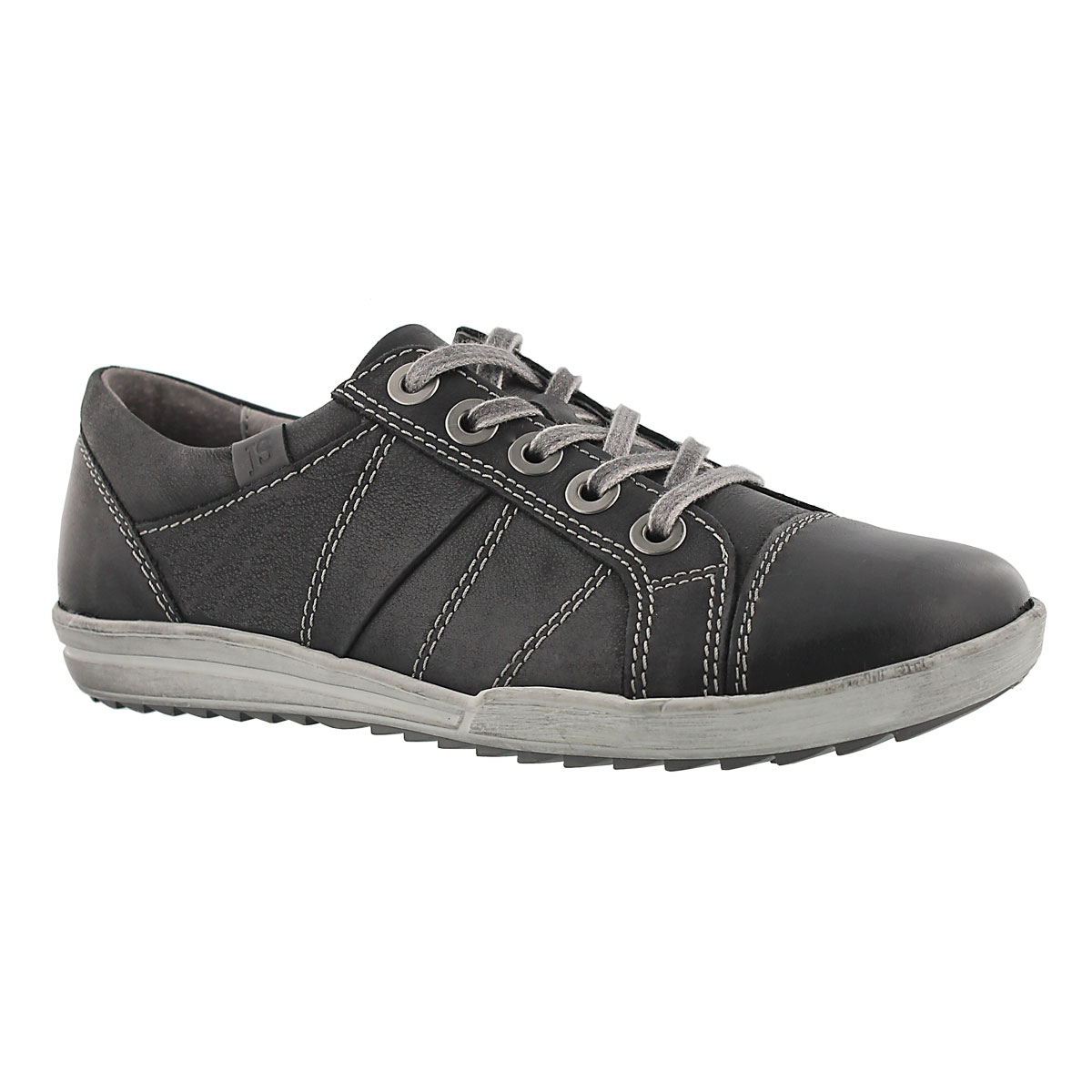 Lds Dany 05 blk lthr oxford sneaker