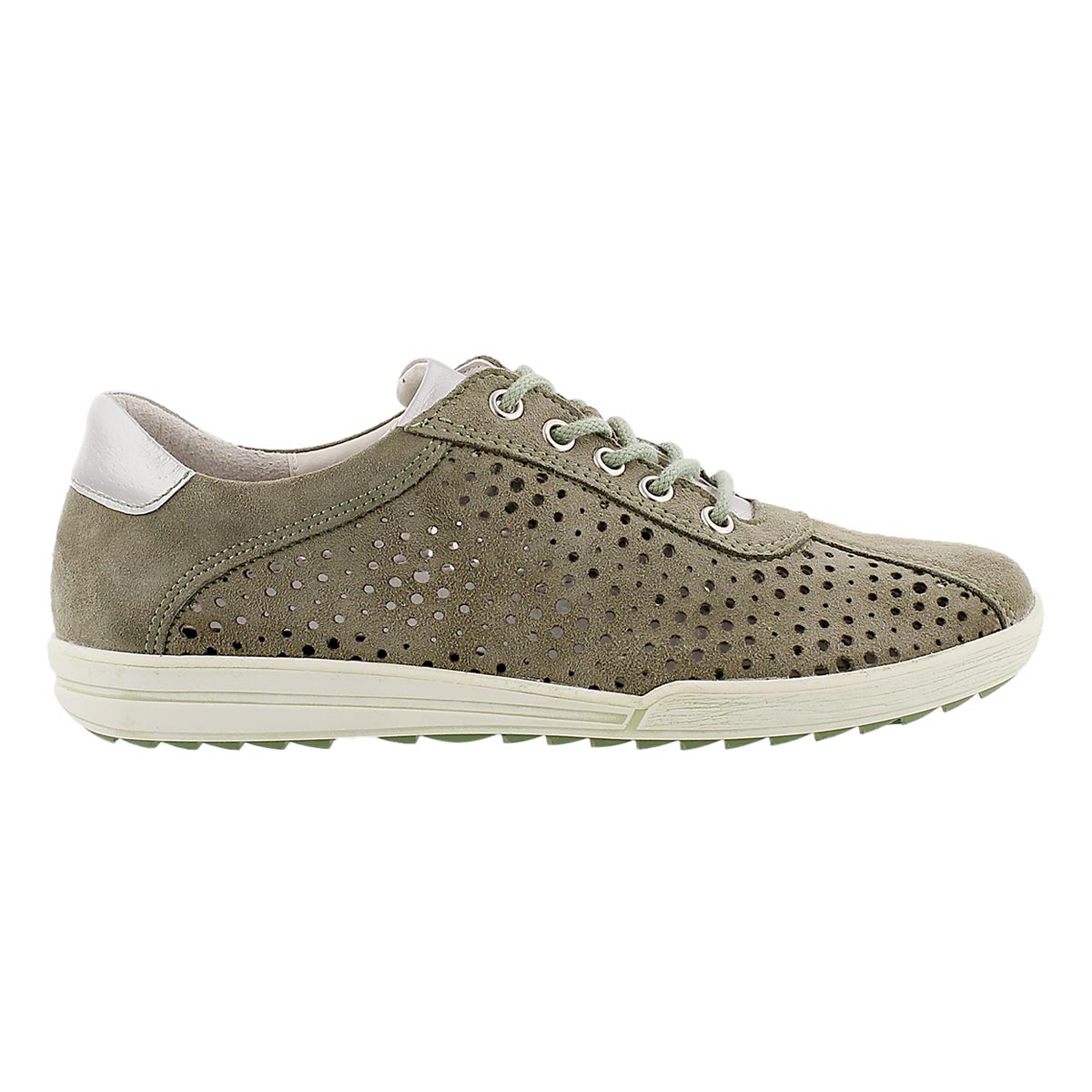 Lds Dany 49 sage perforated sneaker