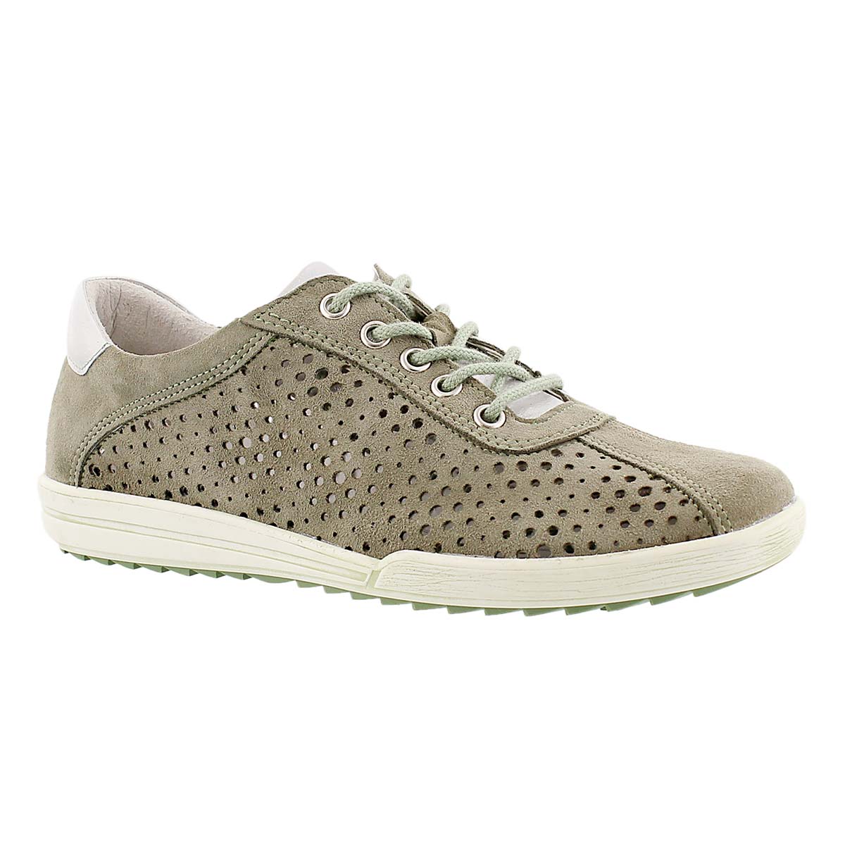 Lds Dany 49 sage perforated sneaker