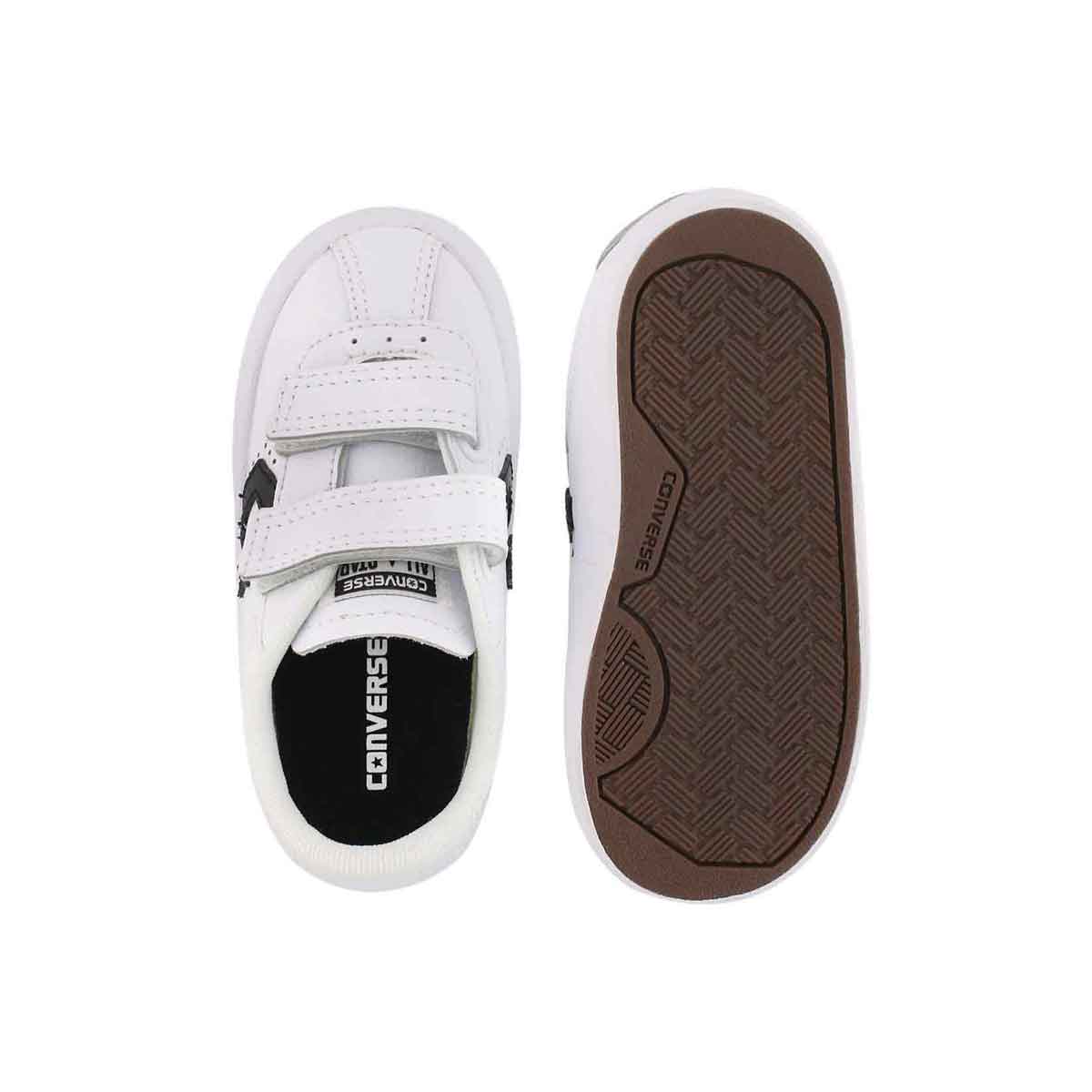 Infs-b Breakpoint wht/blk lthr sneaker