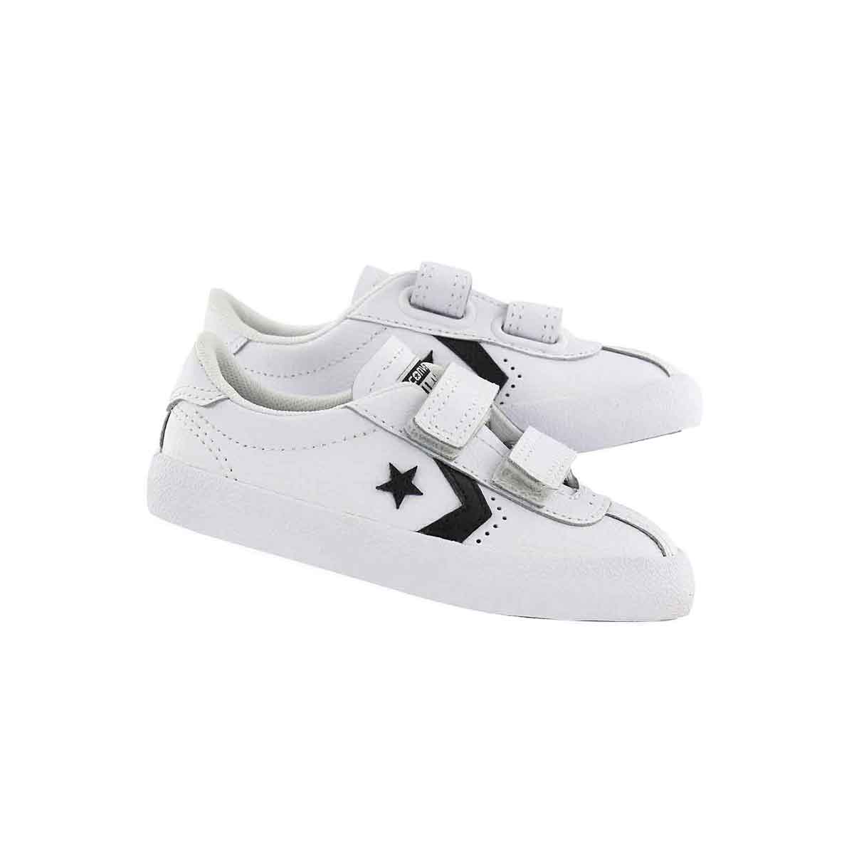 Infs-b Breakpoint wht/blk lthr sneaker