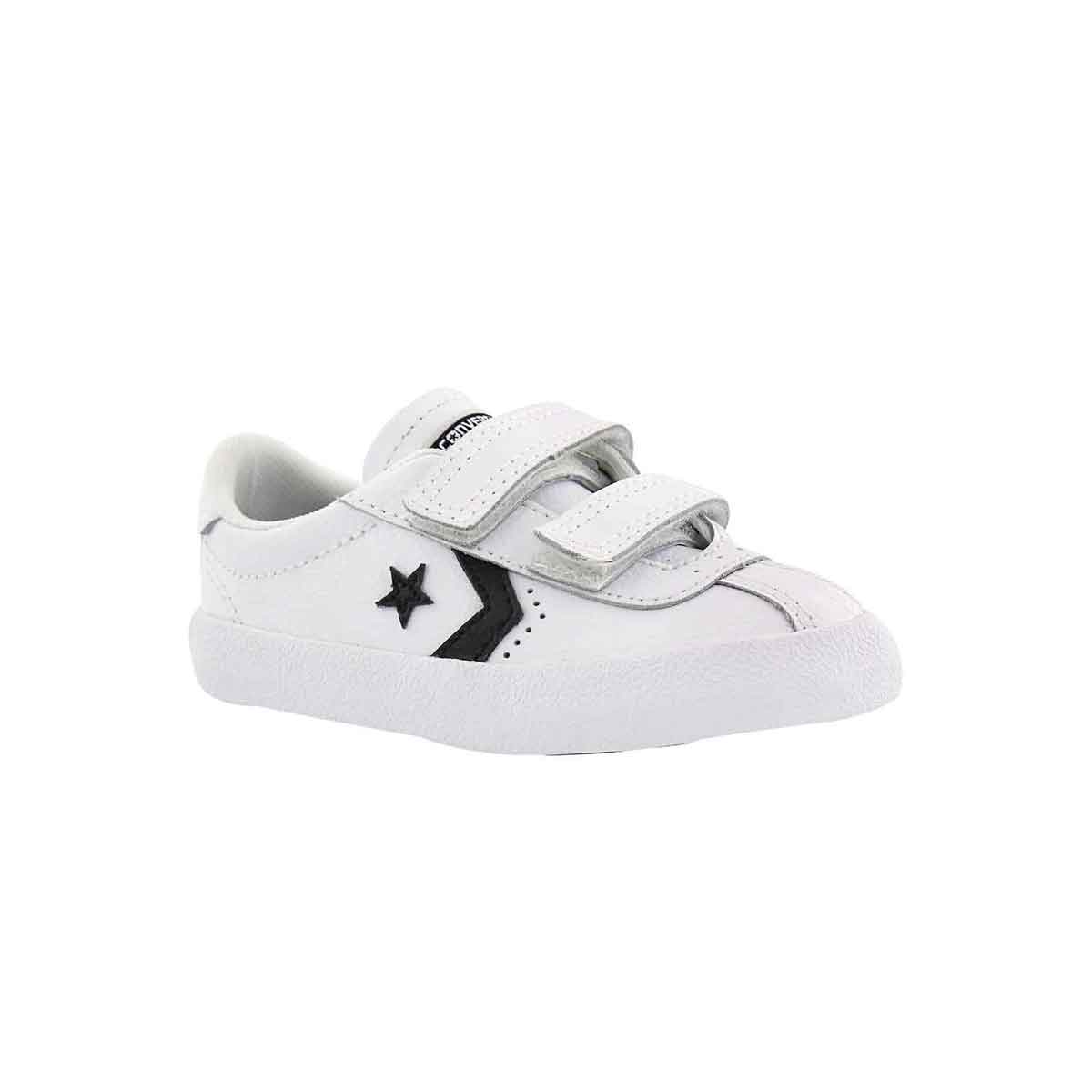 Infs-b Breakpoint wht/blk lthr sneaker