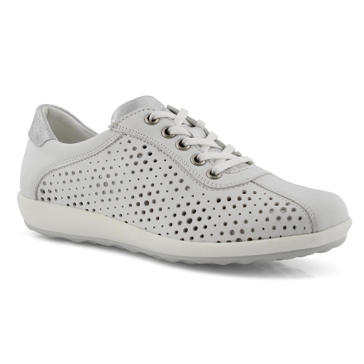 Lds Viola 09 white lace up sneaker