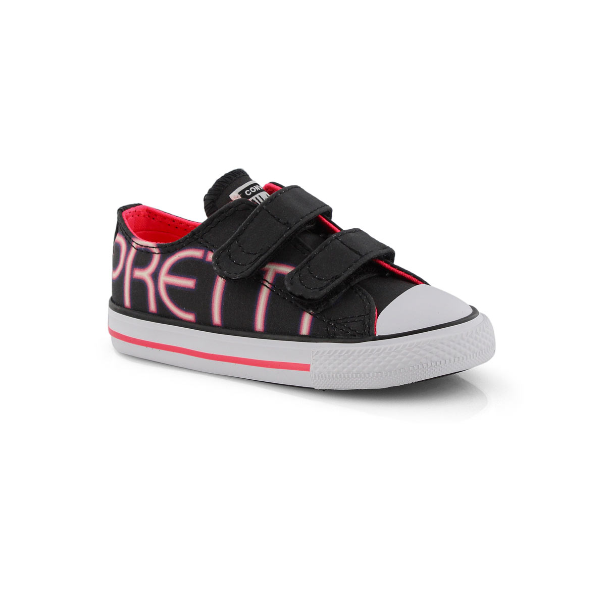 Inf-g CTAS Girl Power blk/pnk sneaker