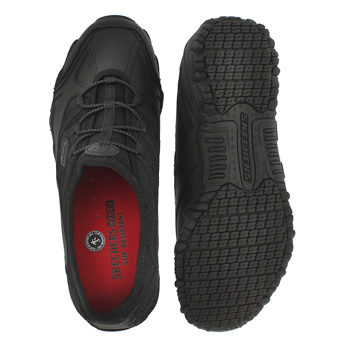 Lds Comp.Indulgent blk non-slip work
