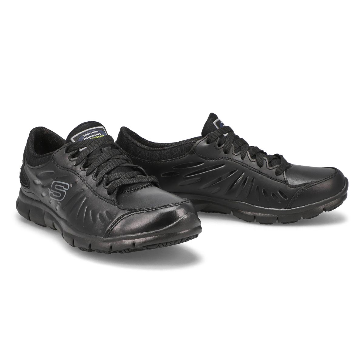 skechers work eldred-76551 womens oxford