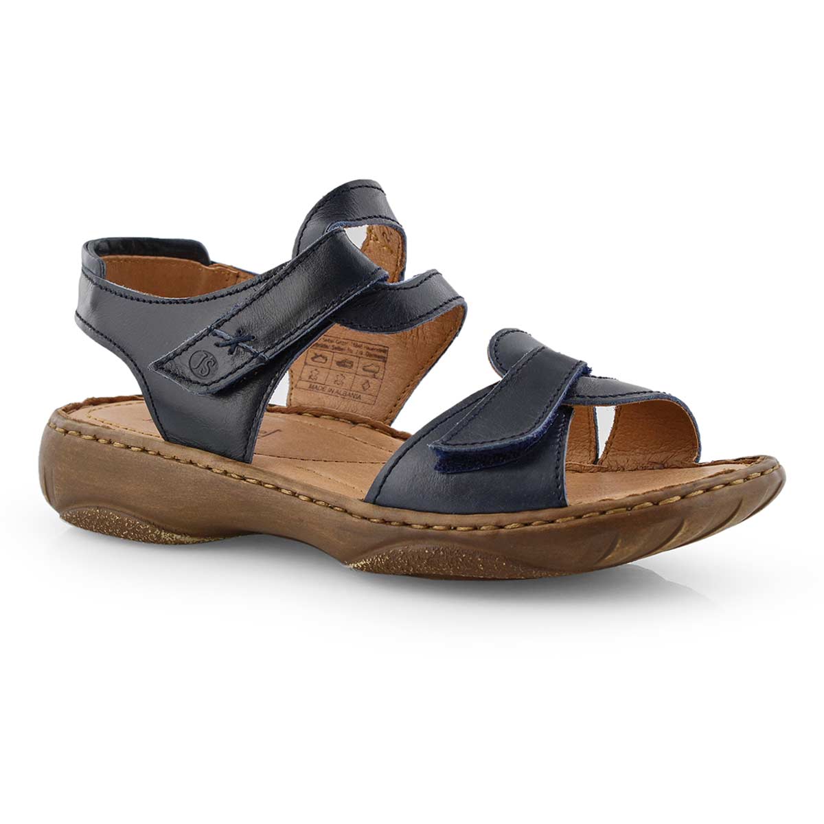 Lds Debra 39 jeans casual 2 strap sandal