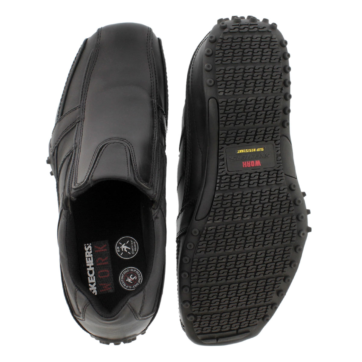Mns Hooper SR blk casual slip on