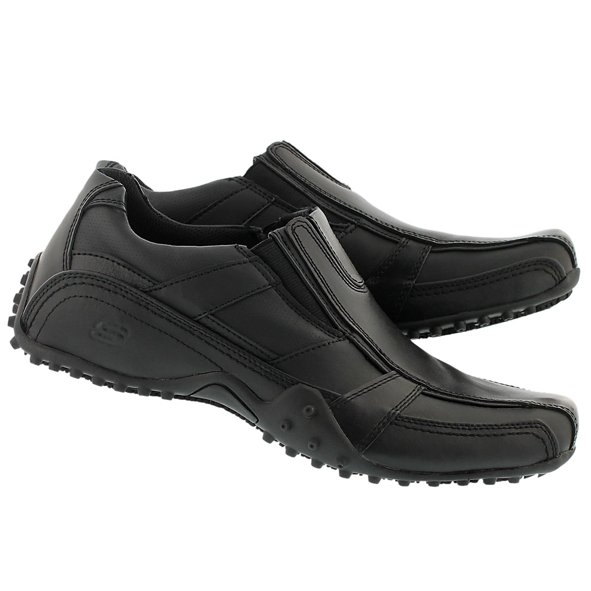 Mns Hooper SR blk casual slip on