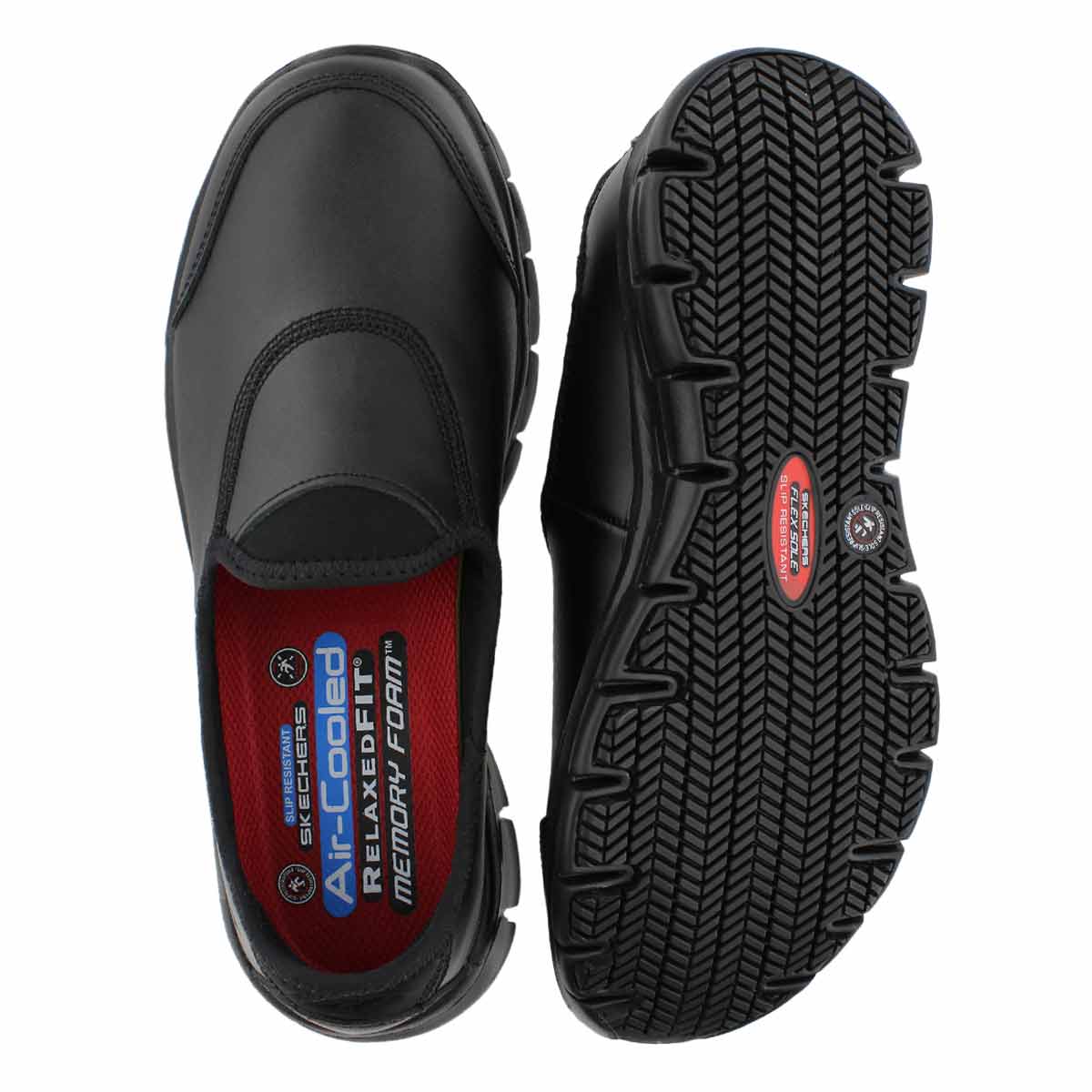 skechers flex sole slip resistant