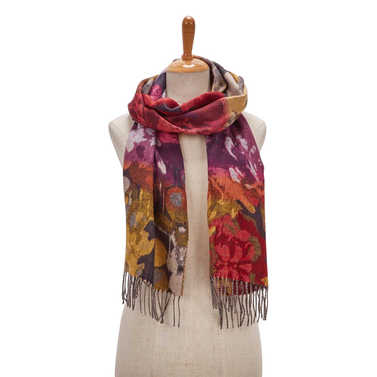 Women's AUTUMN FLORAL multi scarf