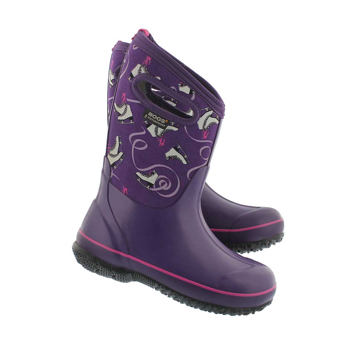 Grls Classic Ice Skates ppl multi boot