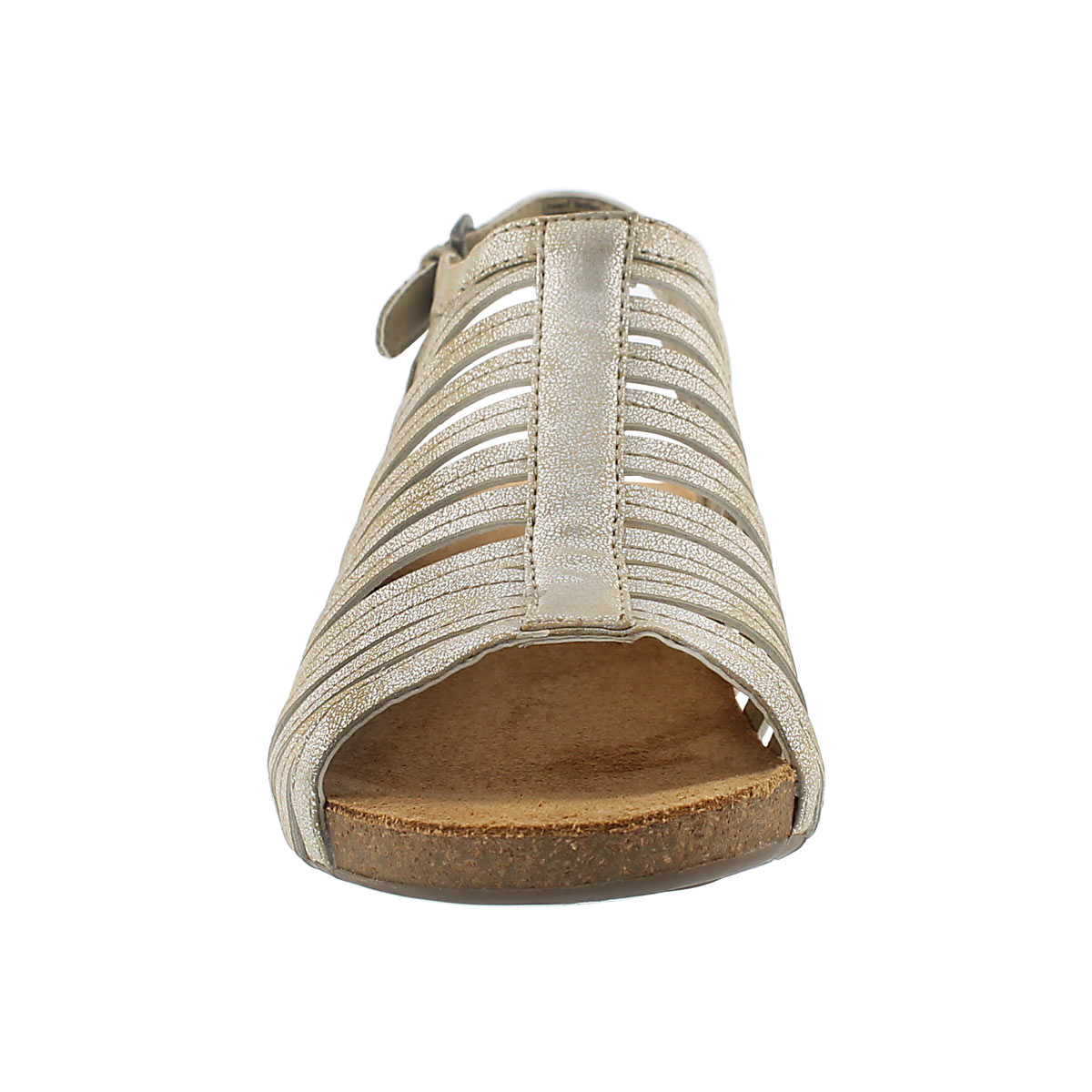 Lds Ruth 21 natural cut out dress sandal