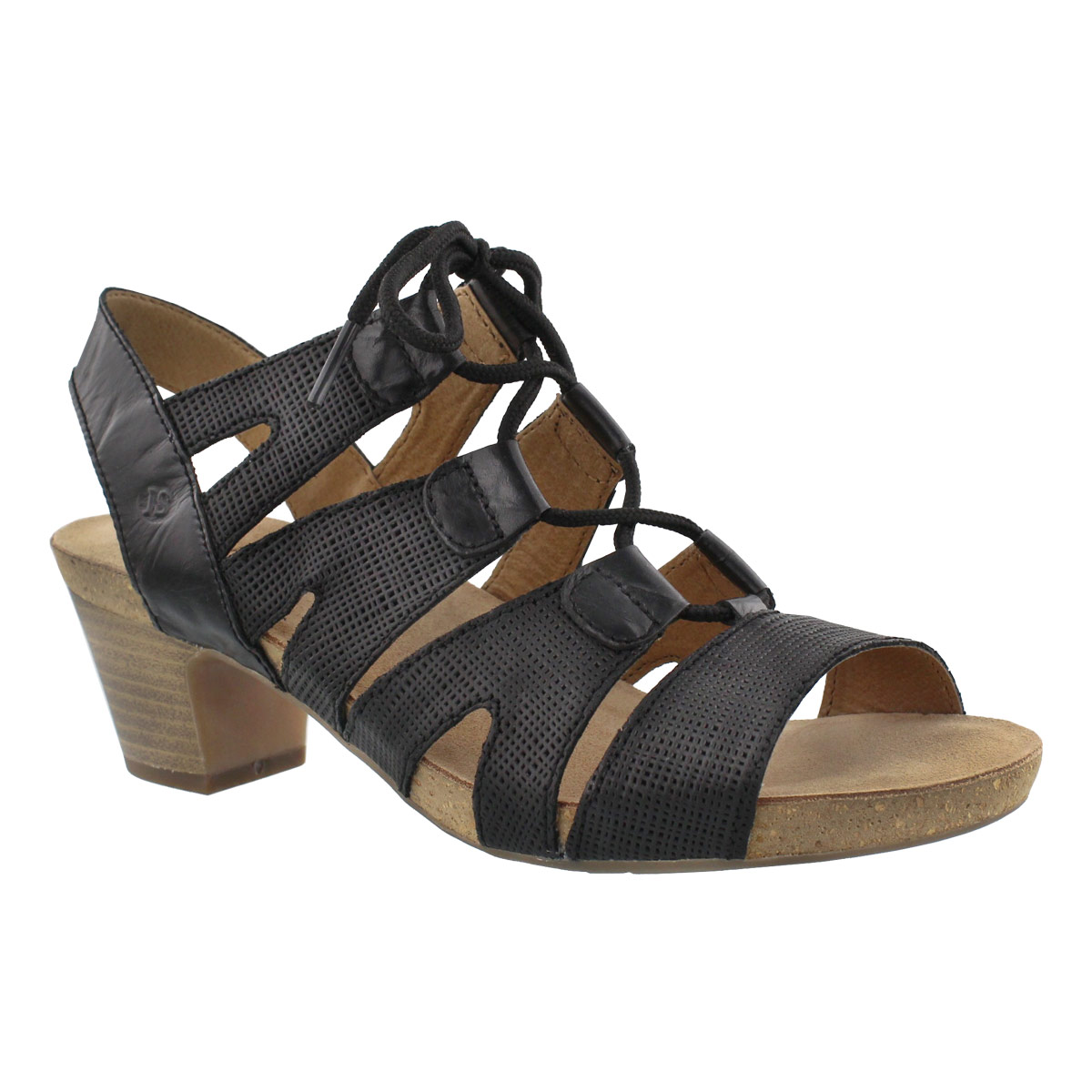 Women's RUTH 29 black dress sandals