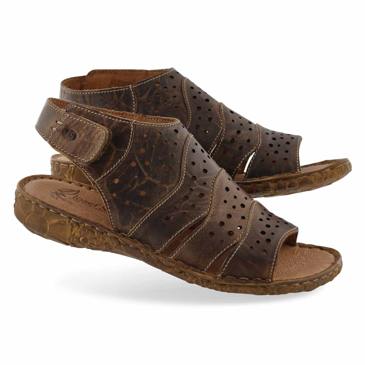 Lds Rosalie 31 brandy casual sandal