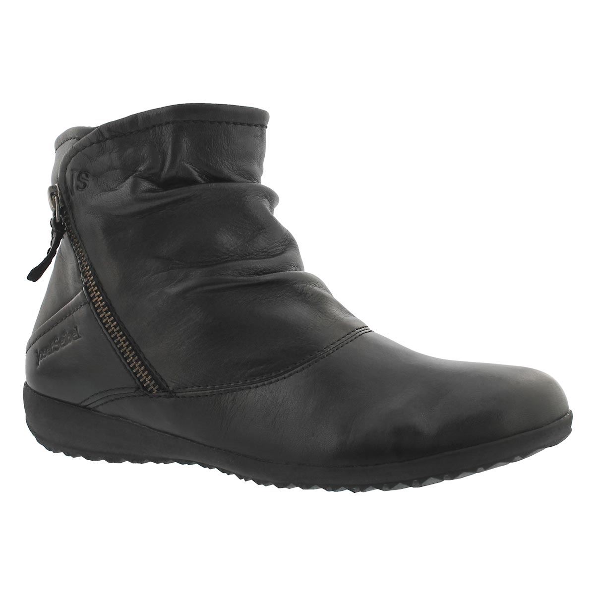 Women's NALY 01 schwarz side zip ankle boots