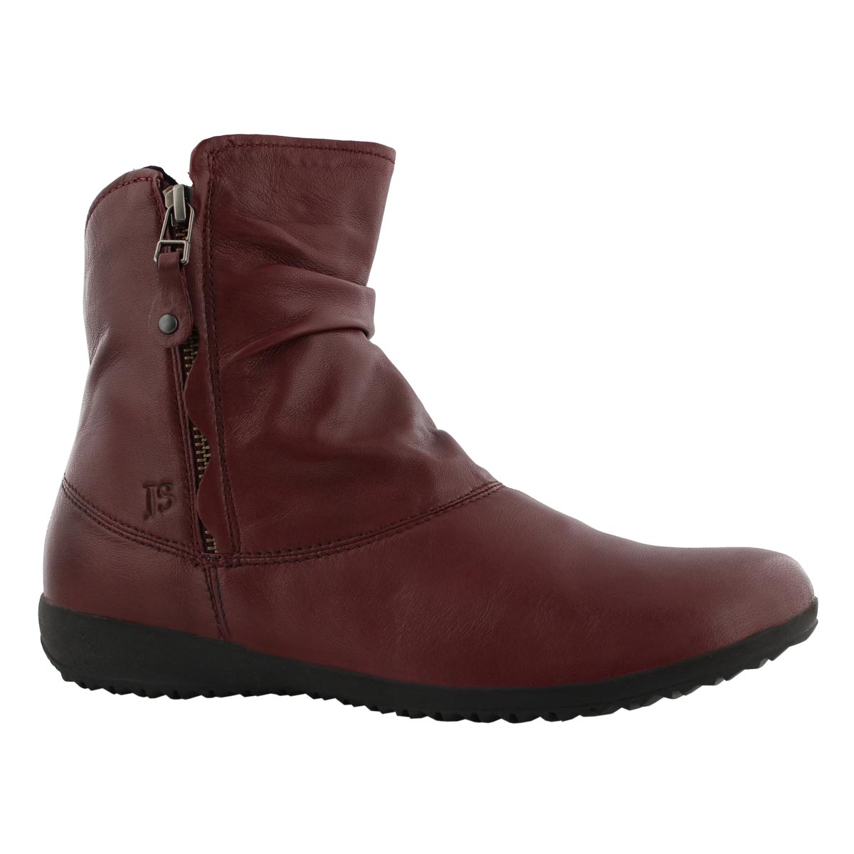 Lds Naly 24 bordo side zip ankle boot