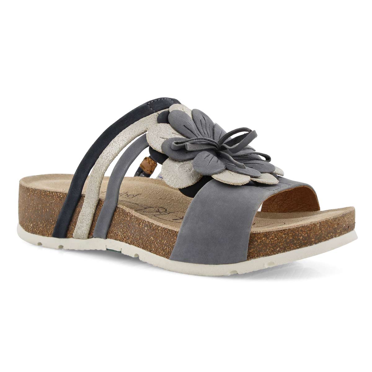Lds Tilda 10 jeans slide sandal