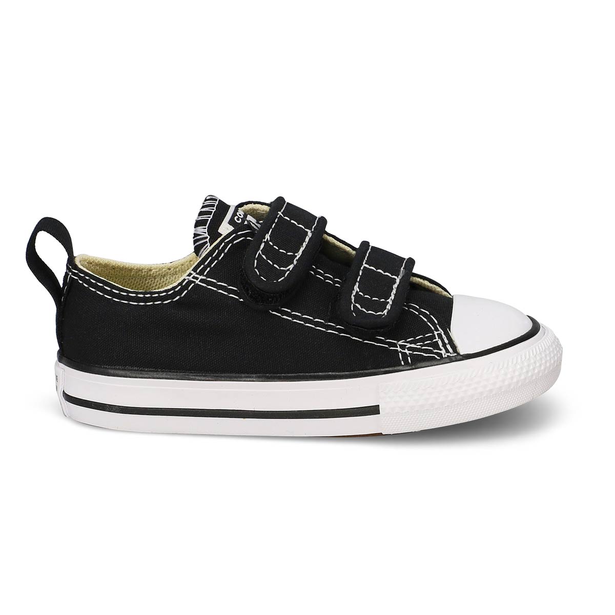 Infs Core V2 Ox black canvas sneaker
