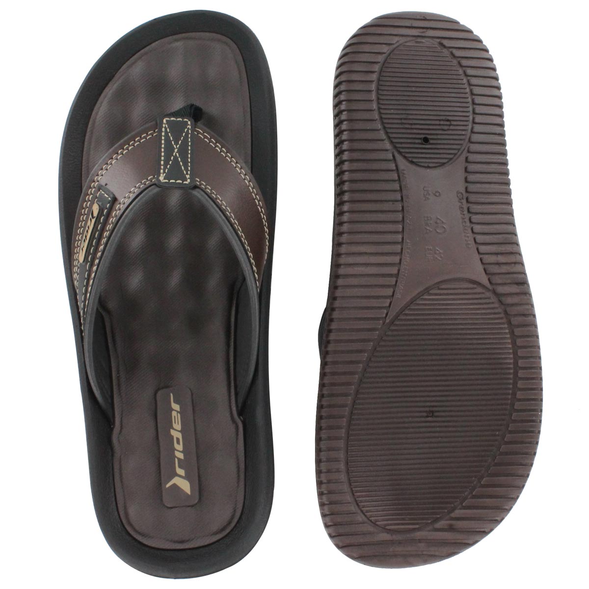 Mns Drift II brown/black flip-flop