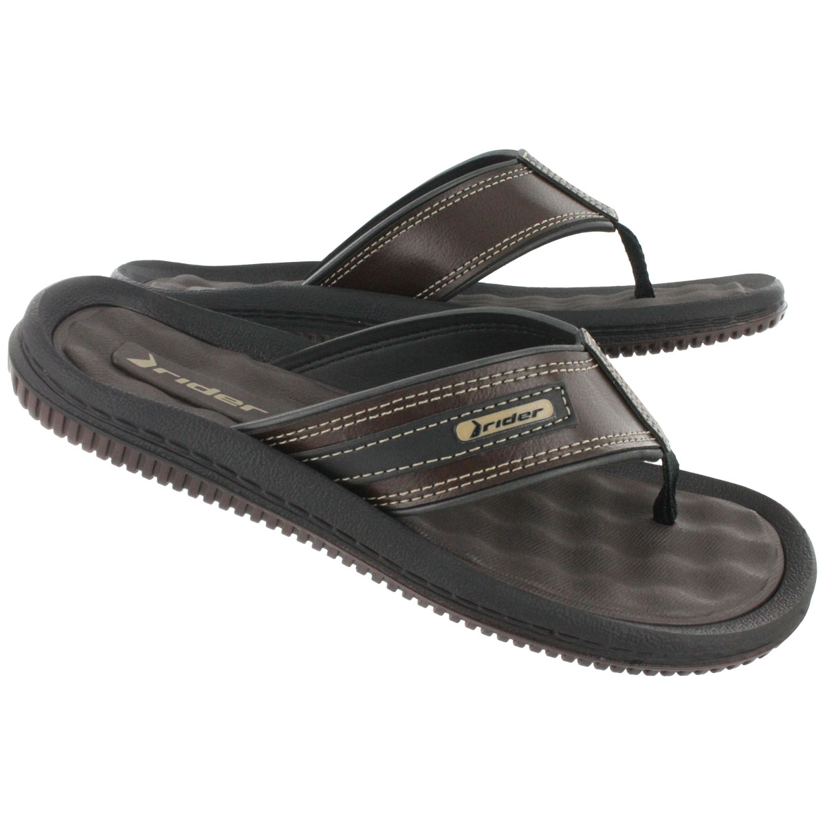 Mns Drift II brown/black flip-flop