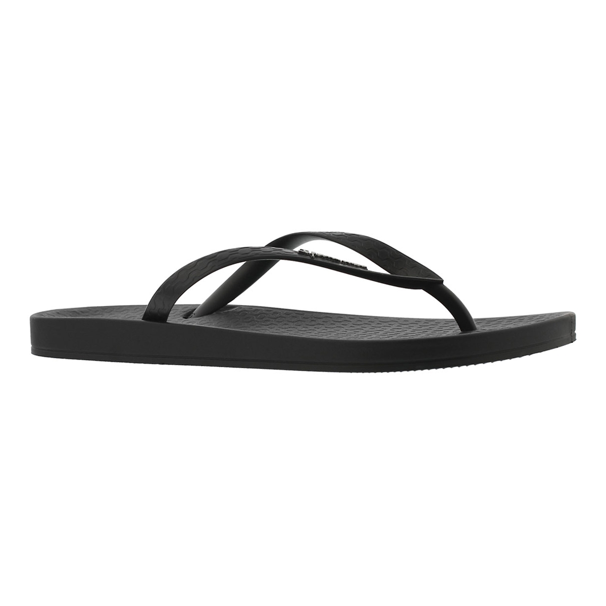 Lds Anatomica Tan blk/blk flip flop