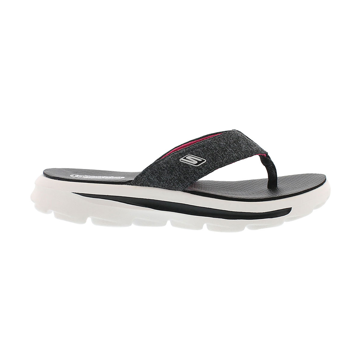 Grls GOWalk Move Solstice blk/pnk thong