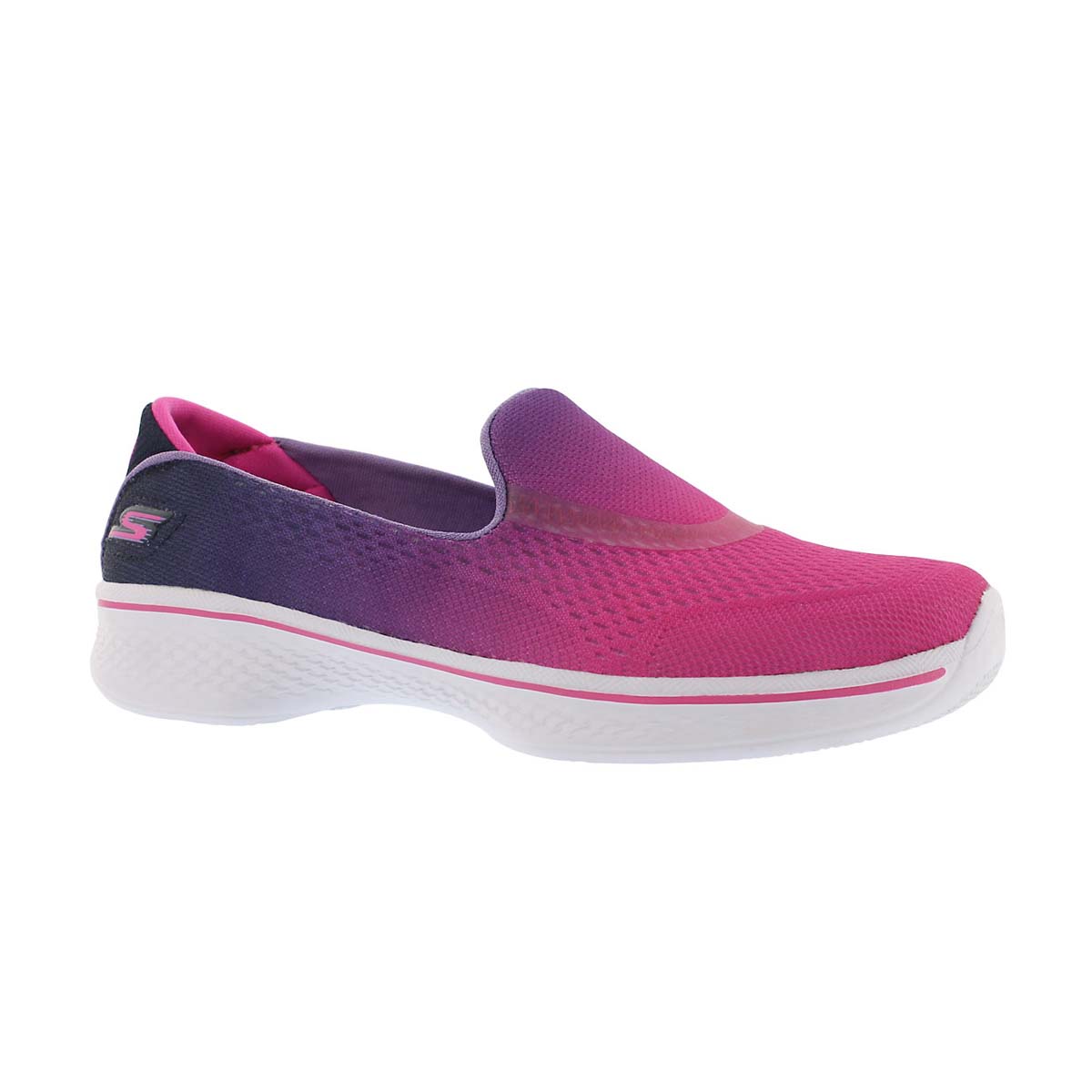 Girls' GOwalk 4 pink ombre slip on shoes