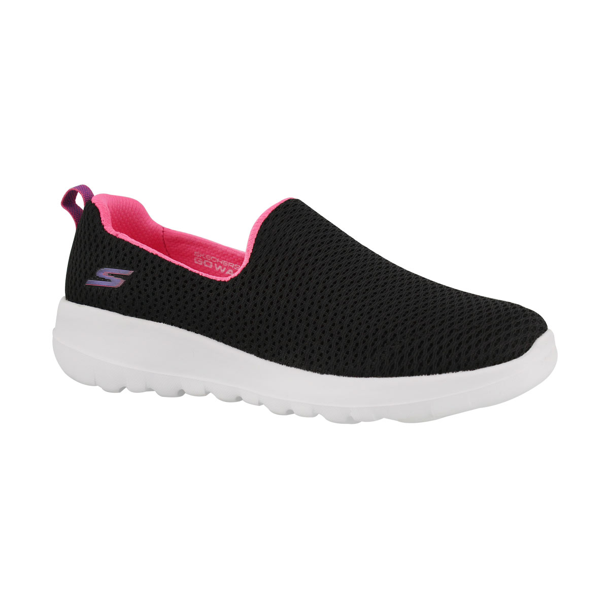 Grls GOwalk Joy black slip on shoe