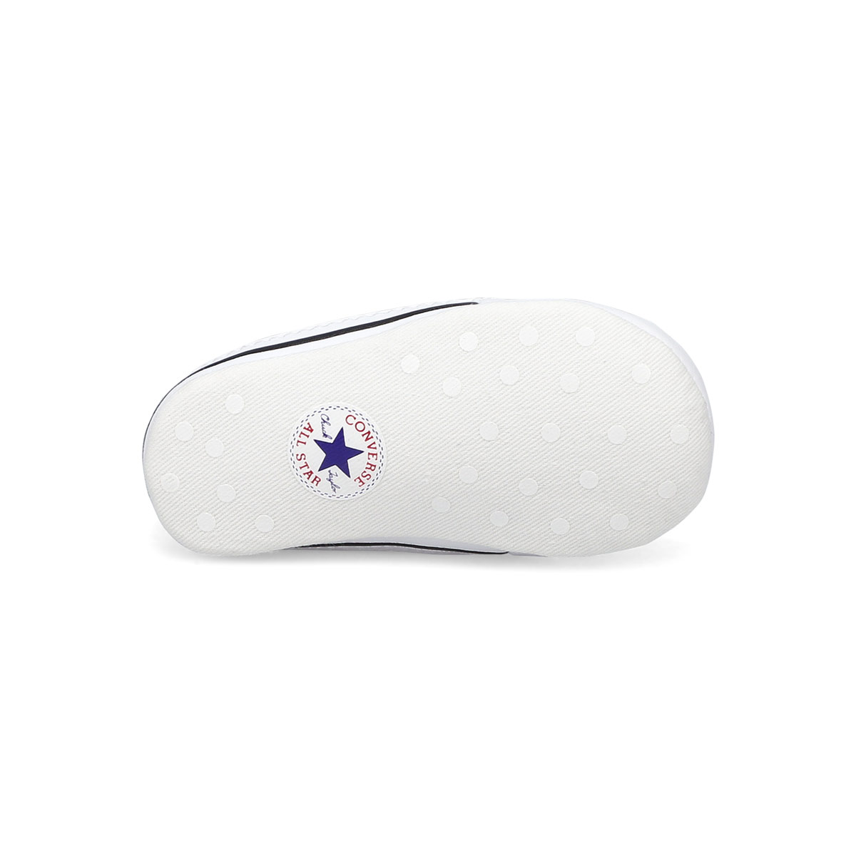 Inf CTAS Crib white leather sneaker