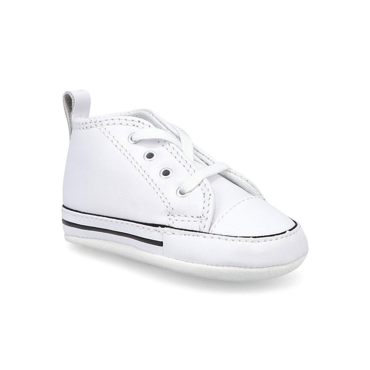 Inf CTAS Crib white leather sneaker