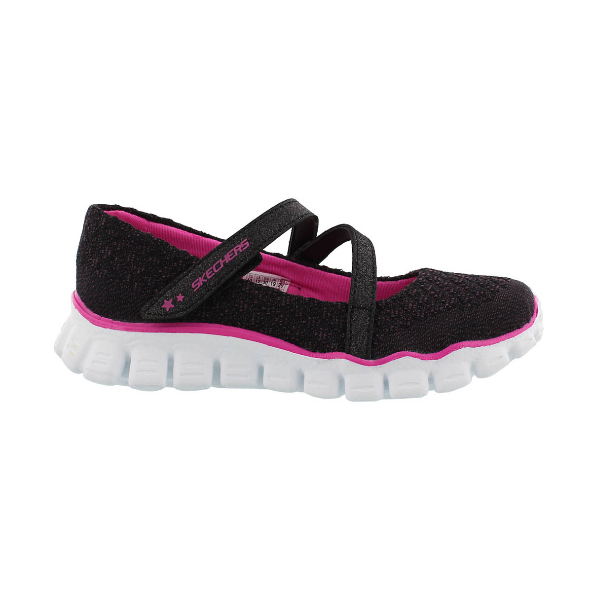 Grls Skech Flex II black Mary Jane