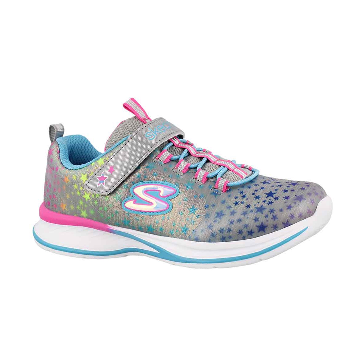 Girls' JUMPIN JAMS grey/multi sneakers