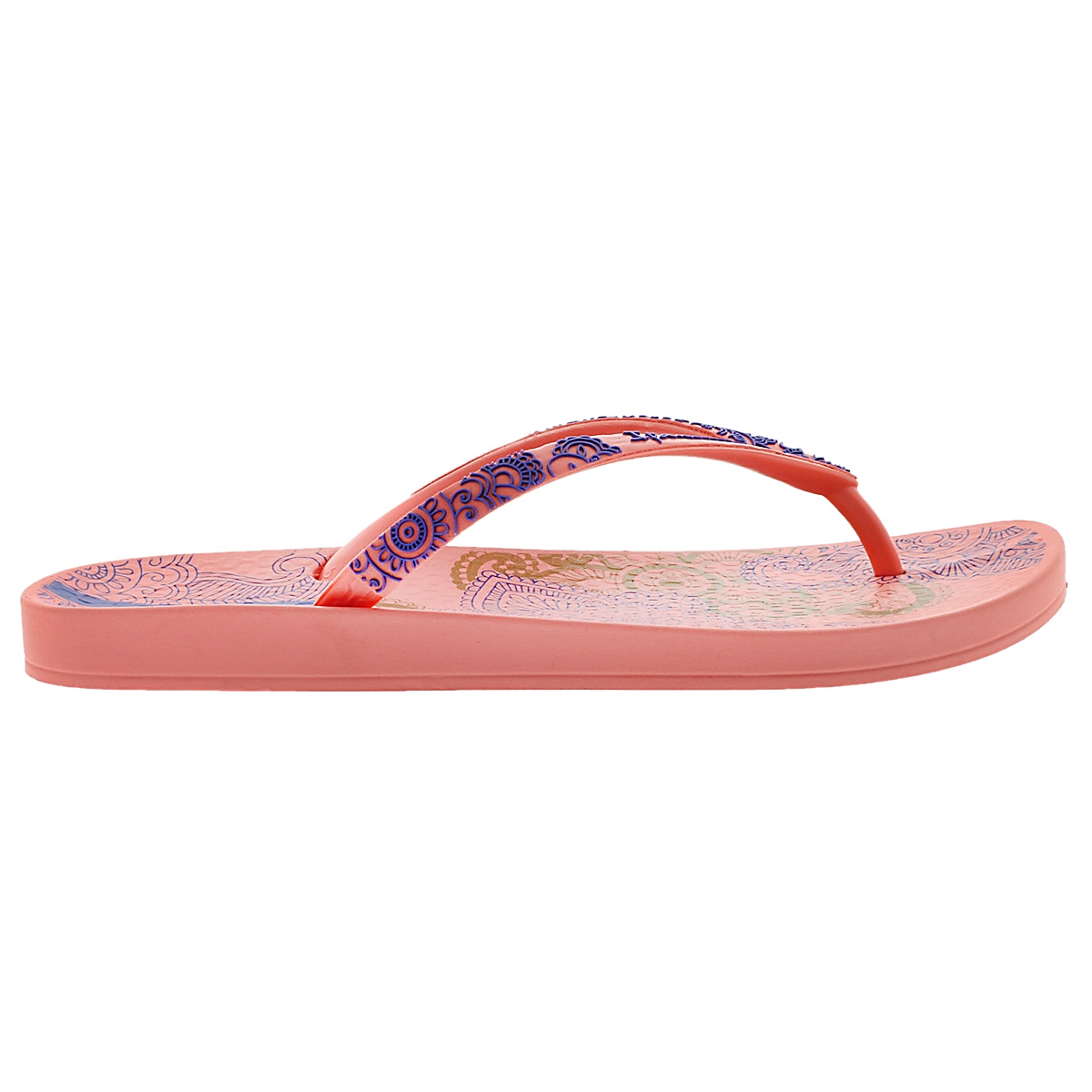 Sandale tong Lace, rose/pourpre, femme