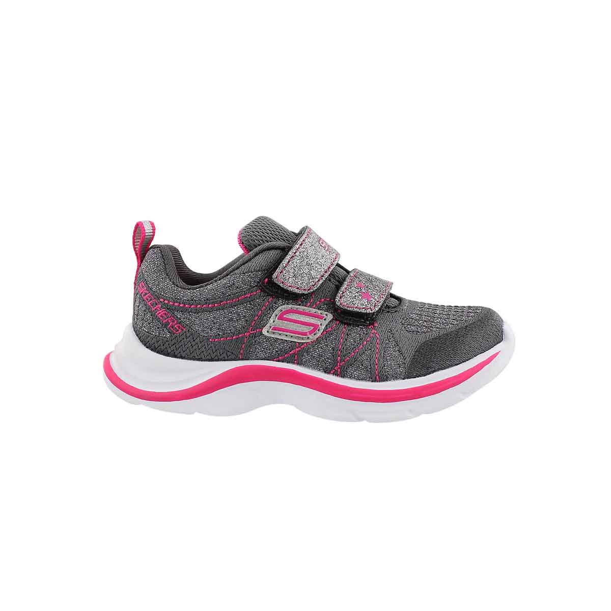 Inf Lil Glammer charcoal running shoe