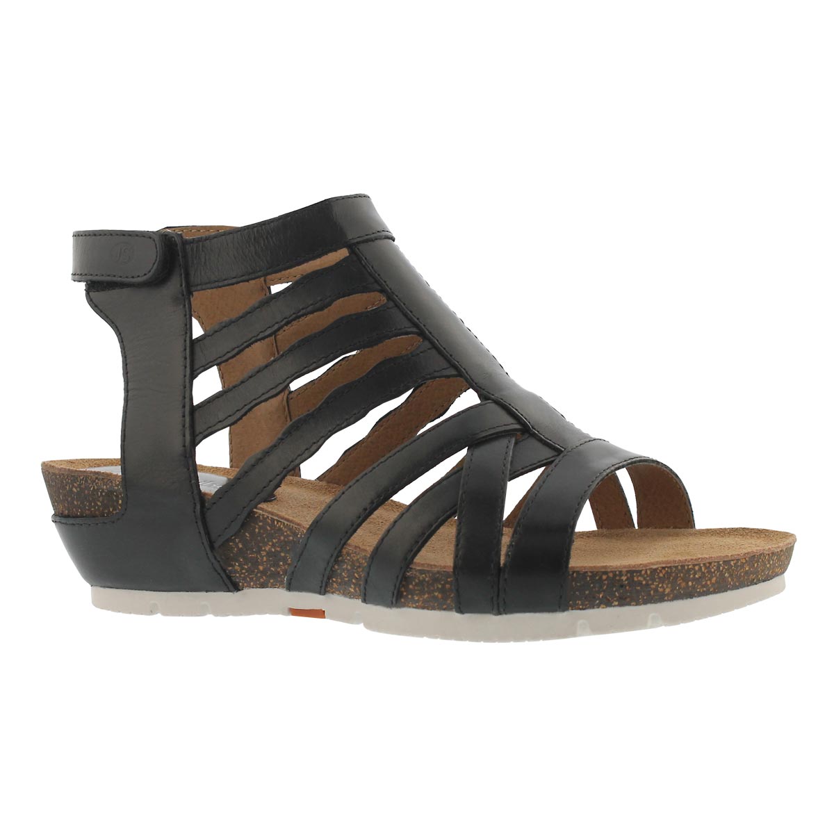 Women's HAILEY 17 black dress wedge sandal