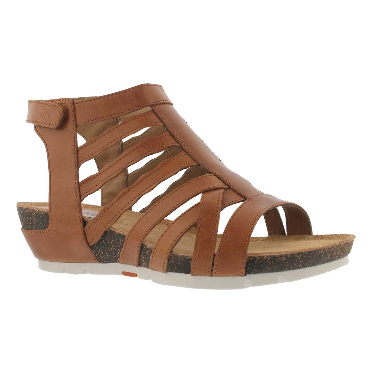 Women's HAILEY 17 camel dress wedge sandal