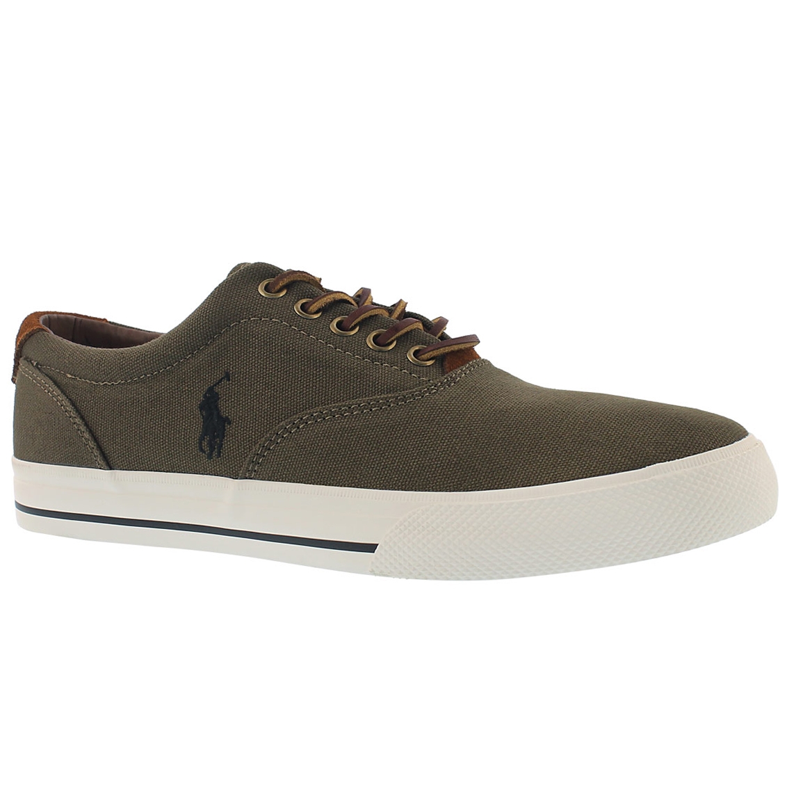 Men's VAUGHN algae canvas/suede sneakers