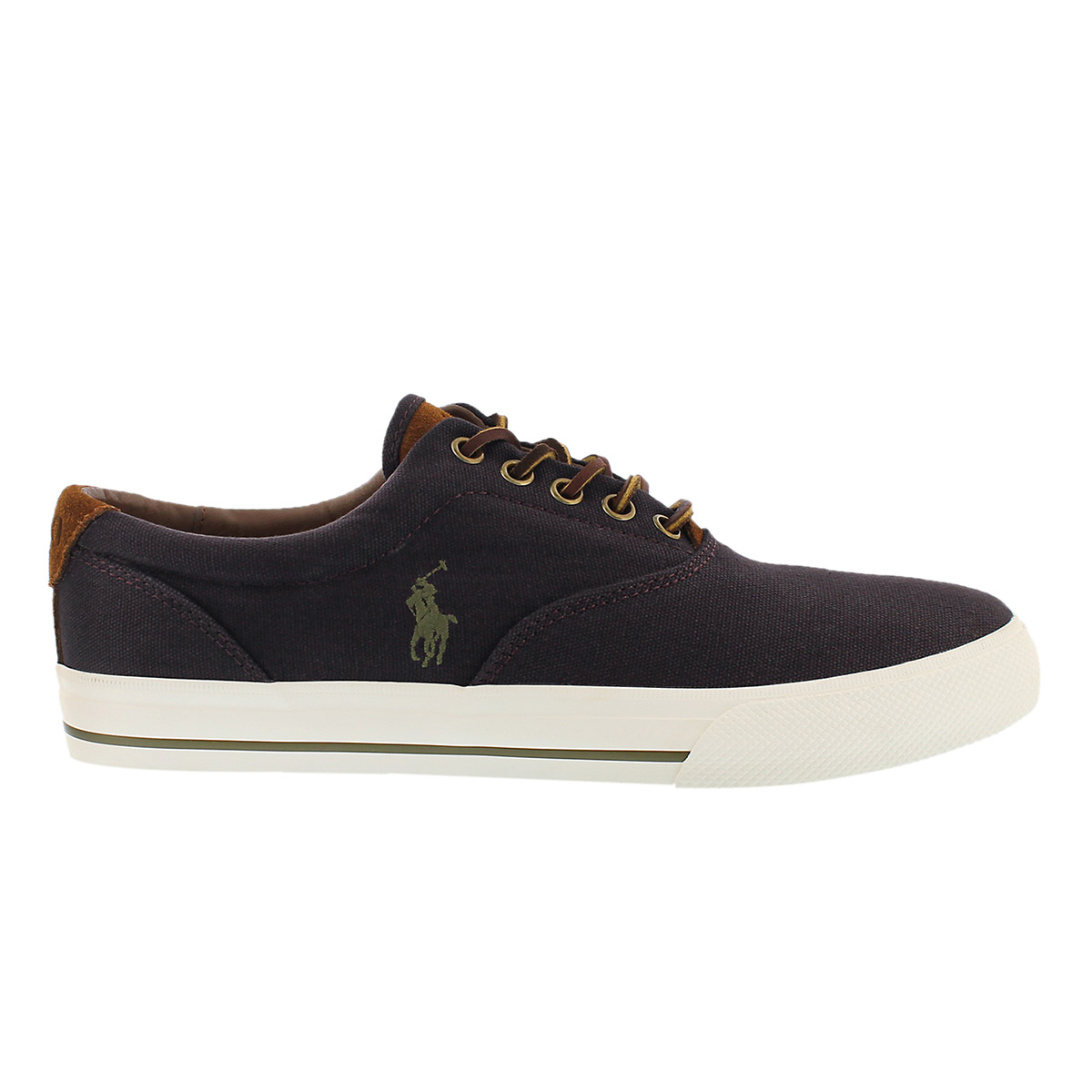 Mns Vaughn fall plum cnvs/sde sneaker