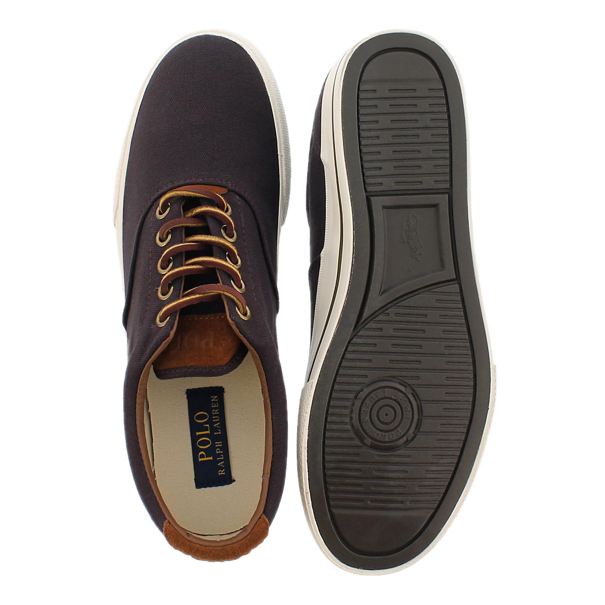 Mns Vaughn fall plum cnvs/sde sneaker