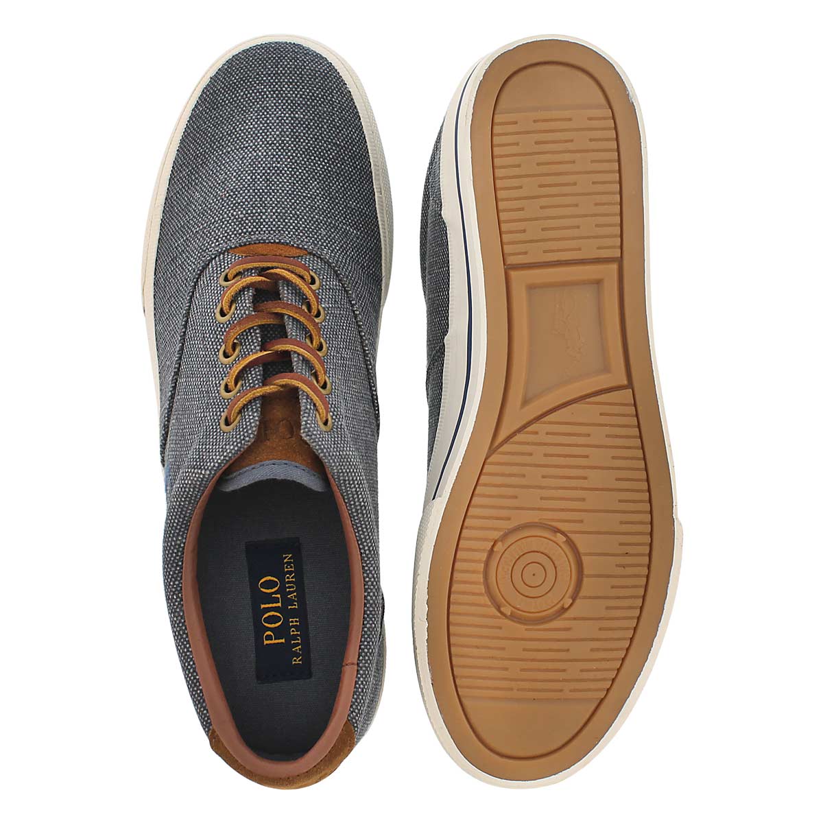 Mns Vaughn chambray burlap/suede sneak