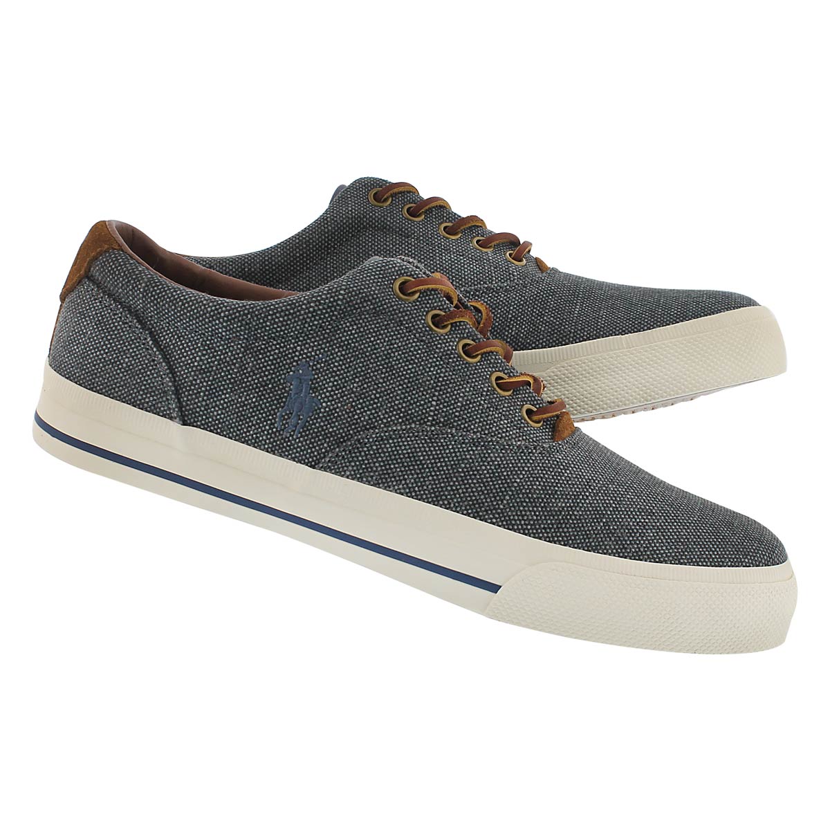 Mns Vaughn chambray burlap/suede sneak