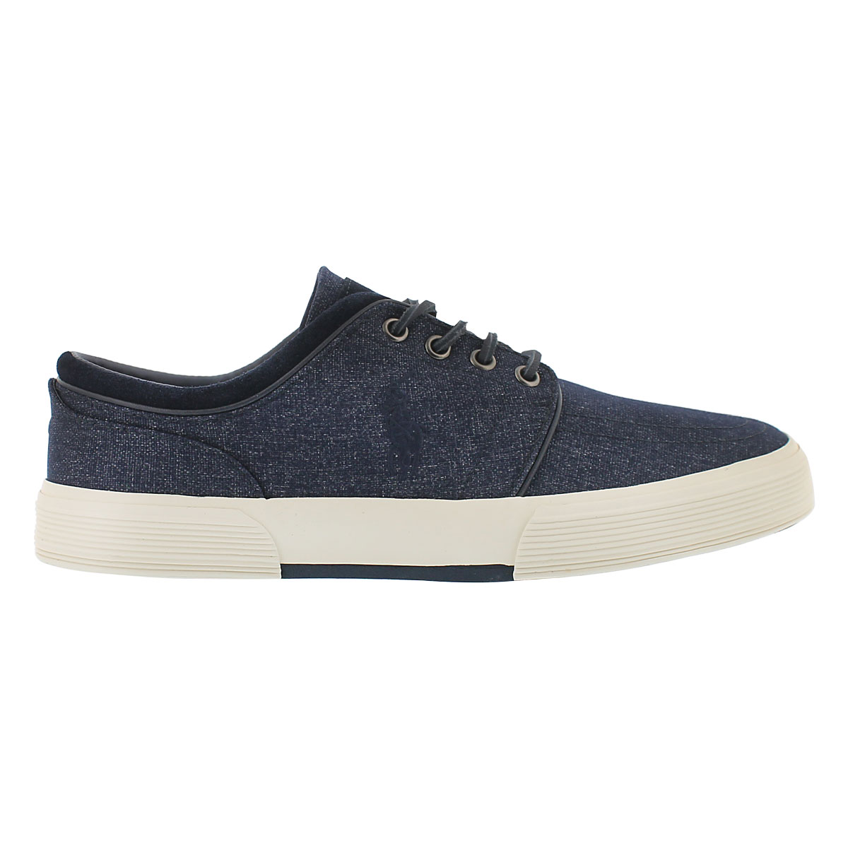 Mns Faxon Low nvy heatherd nylon sneaker
