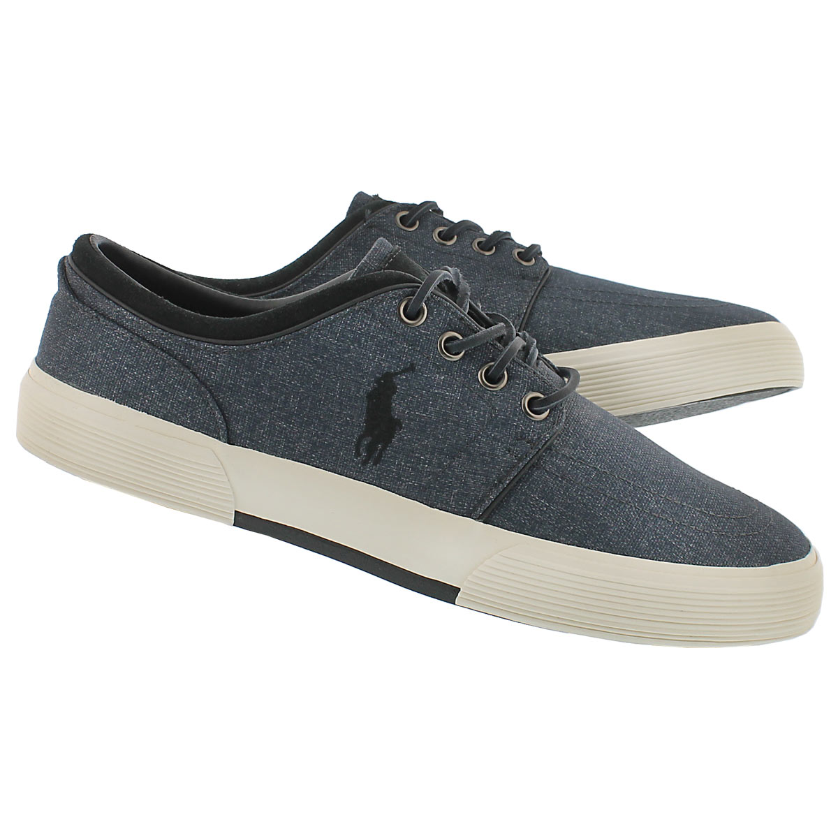 Mns Faxon Low gry heatherd nylon sneaker