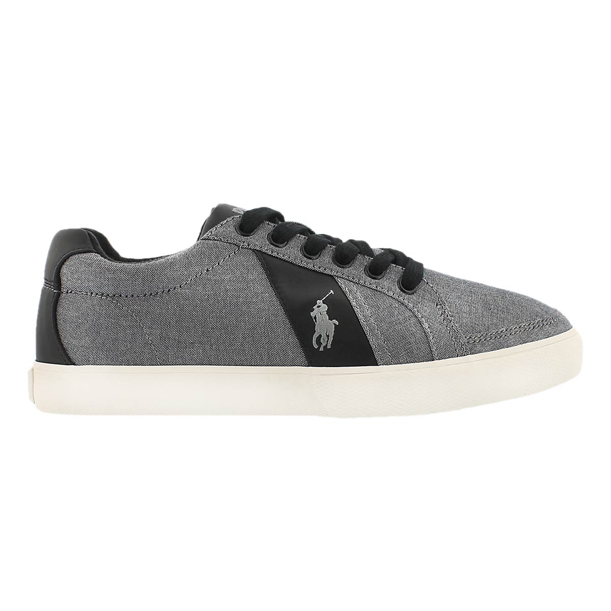 Mns Hugh grey chambray fashion sneaker
