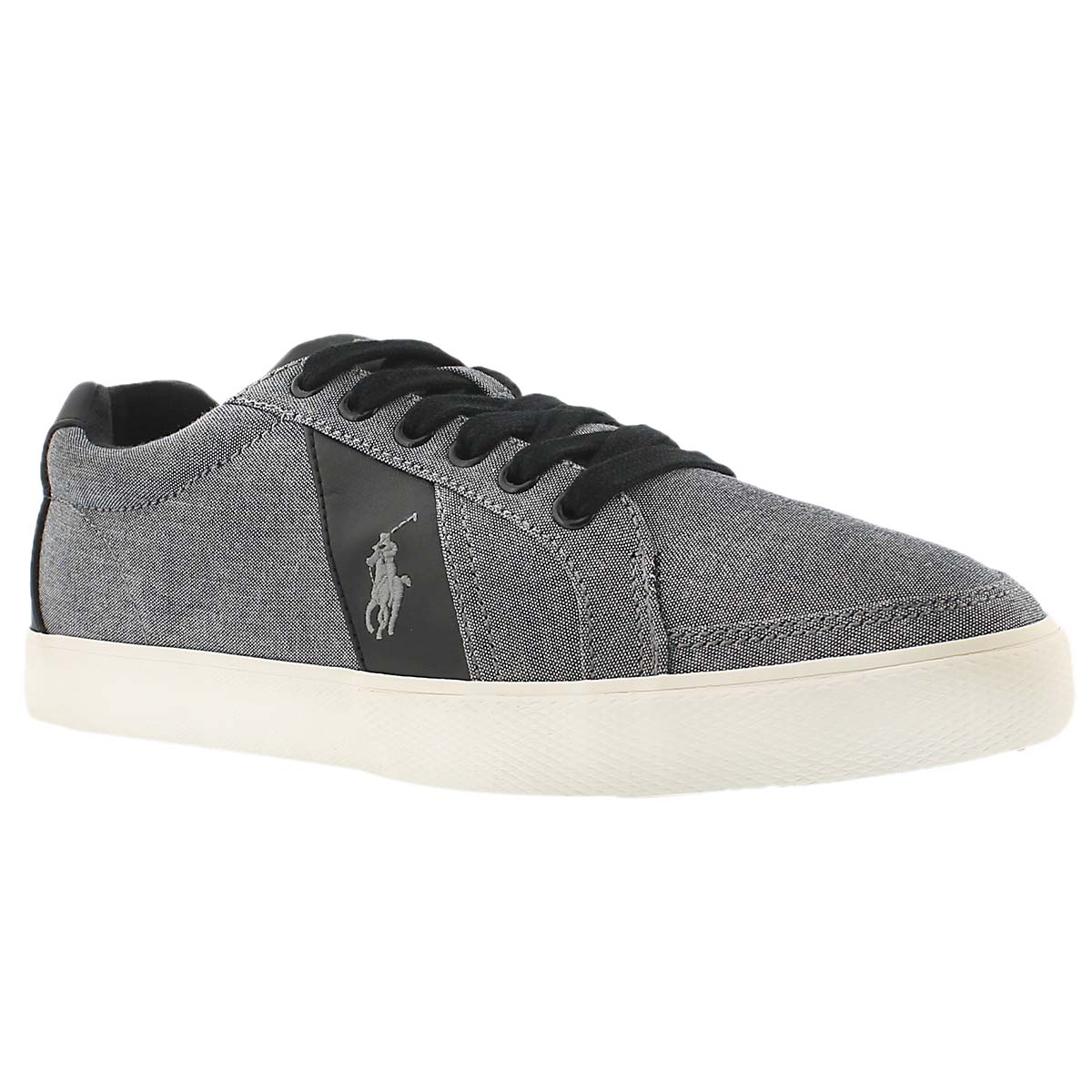 Mns Hugh grey chambray fashion sneaker