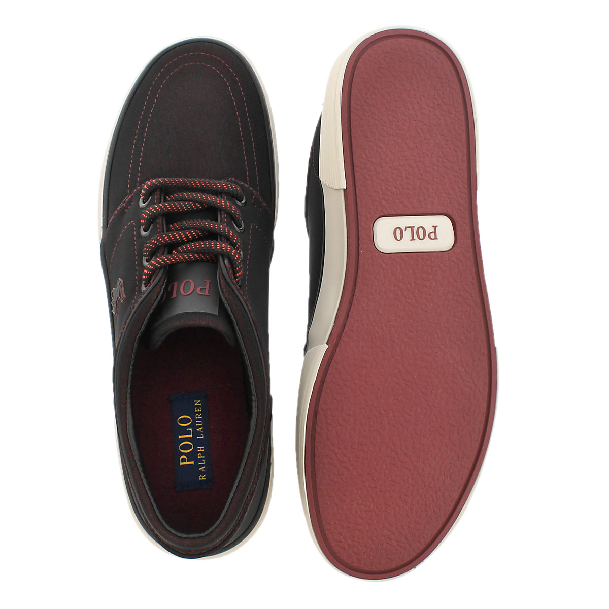 Mns Faxon Low red mesh lace up sneaker