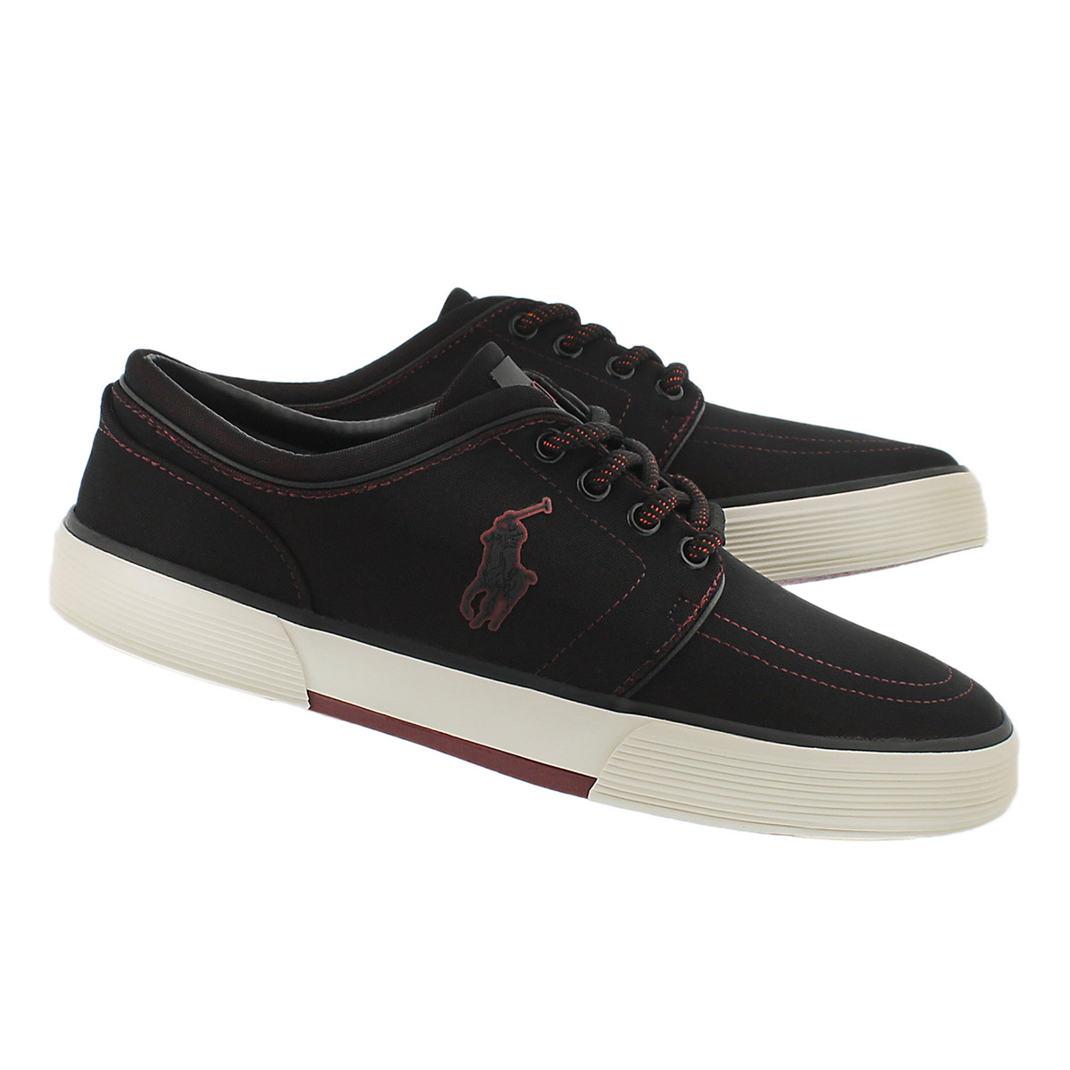 Mns Faxon Low red mesh lace up sneaker