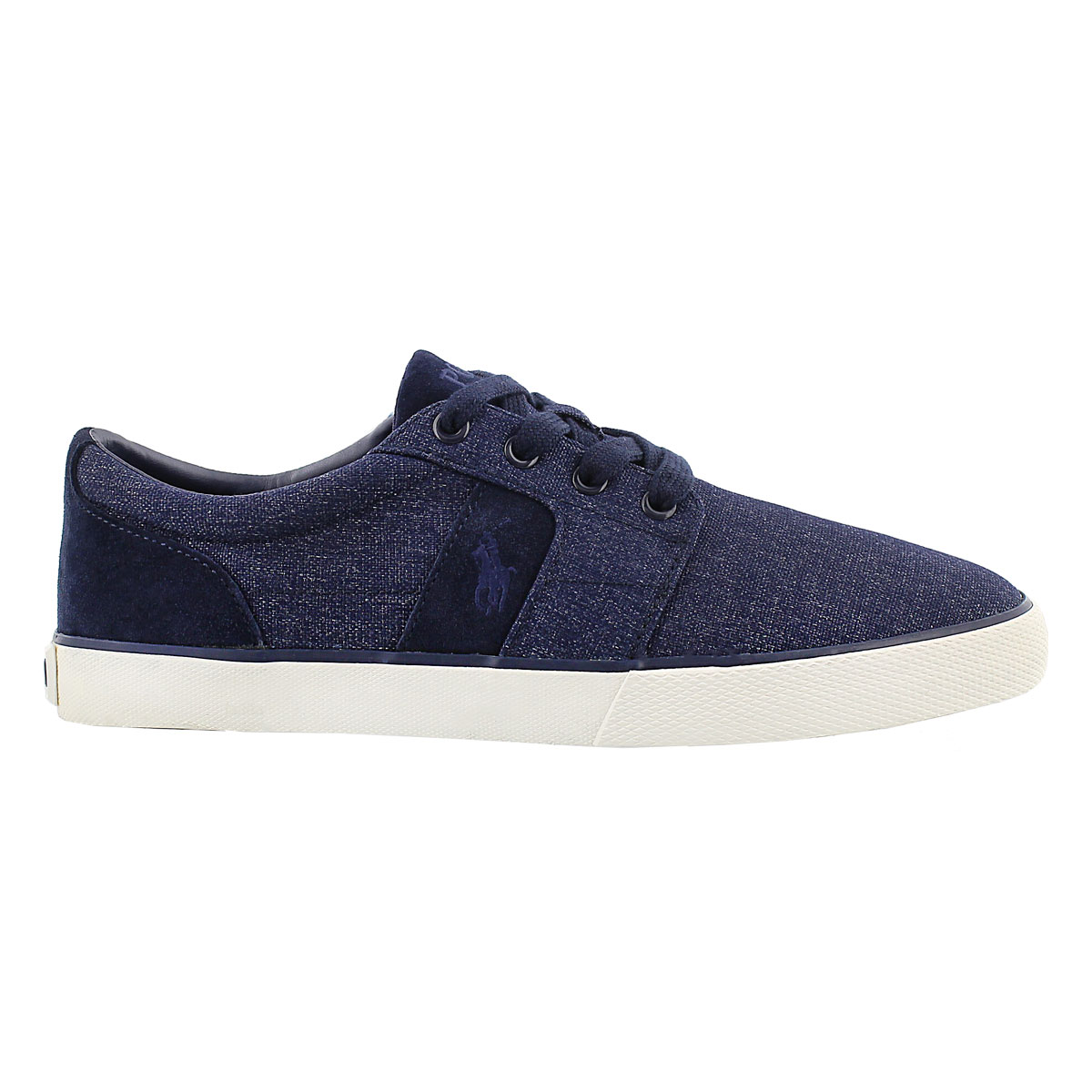 Mns Halmore navy suede/nylon sneaker
